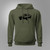Pontiac Firebird 2 generation Classic Cars Military Green Hoodie Pontiac Firebird 2 generation Classic Cars Military Green Hoodie