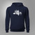 Semi Truck Peterbilt 379 American Truck Navy Hoodie