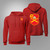 U.S. Army 10th Field Artillery Regiment Red Hoodie