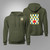US Army 16th Infantry Regiment DUI Military Green Hoodie