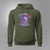 Fire Dept Firefighter Maltese Cross fire department Military Green Hoodie