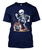 EOD Boom Skeleton Navy T- Shirt