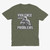 Violence Solves Problems Soldier Military Green T-Shirt