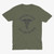 Just Low On Coffee Funny Emergency Alert Military Green T-Shirt