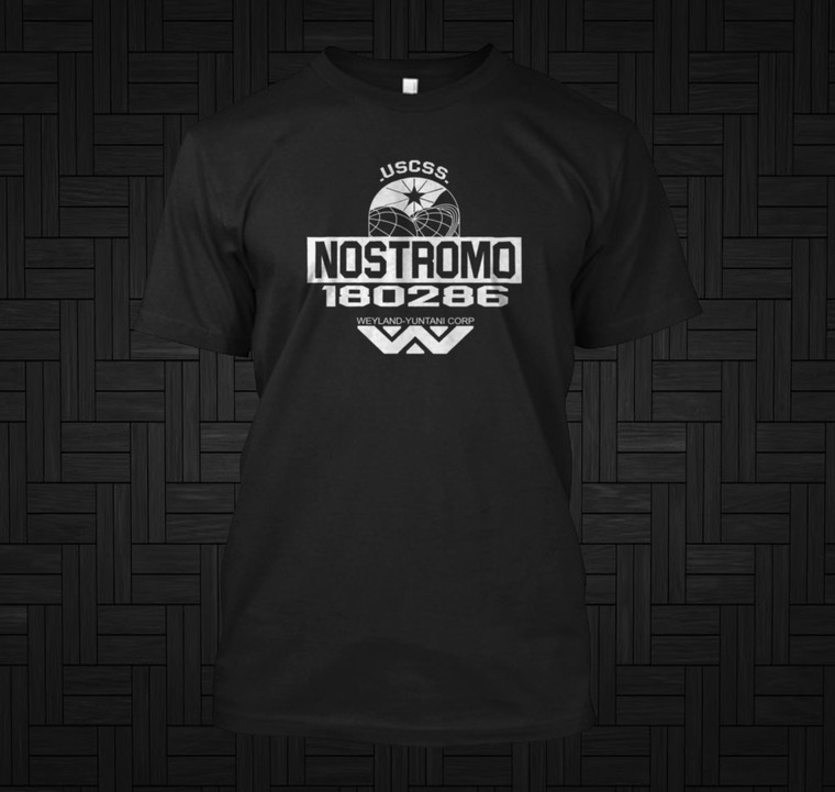 USCSS Nostromo 180206 Black T Shirt