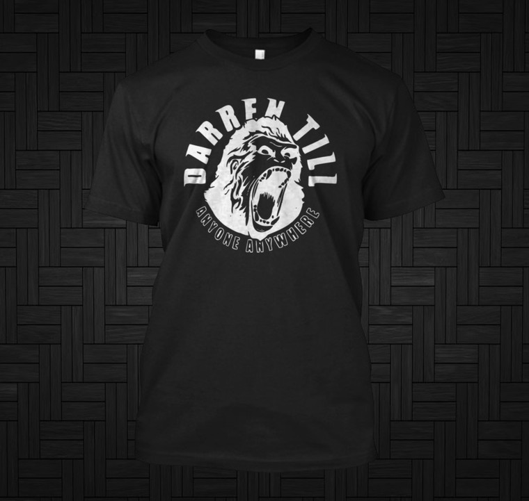 Darren Till - Anyone, Anywhere Black T-Shirt