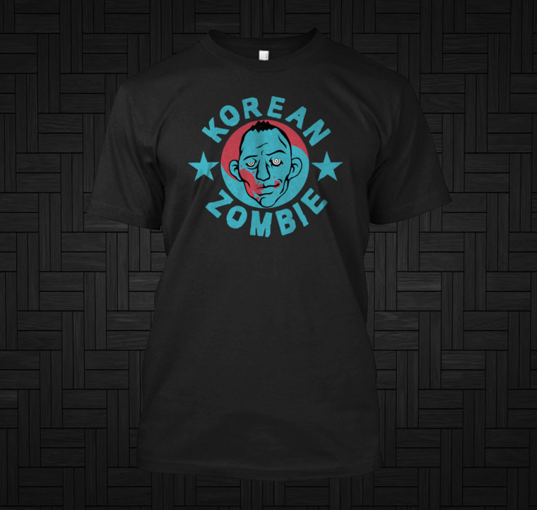Korean Zombie Black T-Shirt