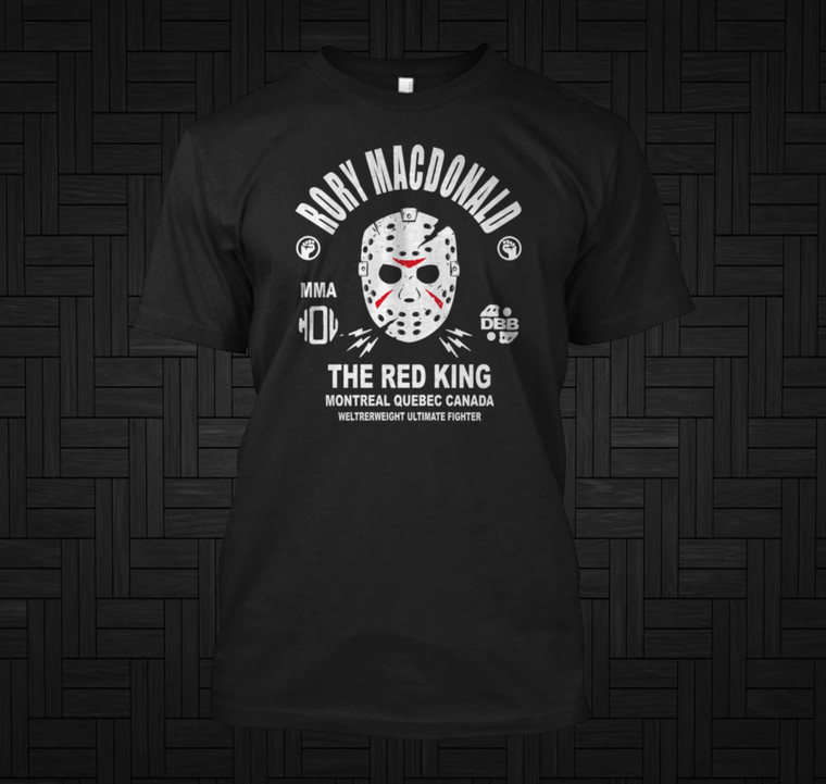 Rory Macdonald The Red King Black T-Shirt