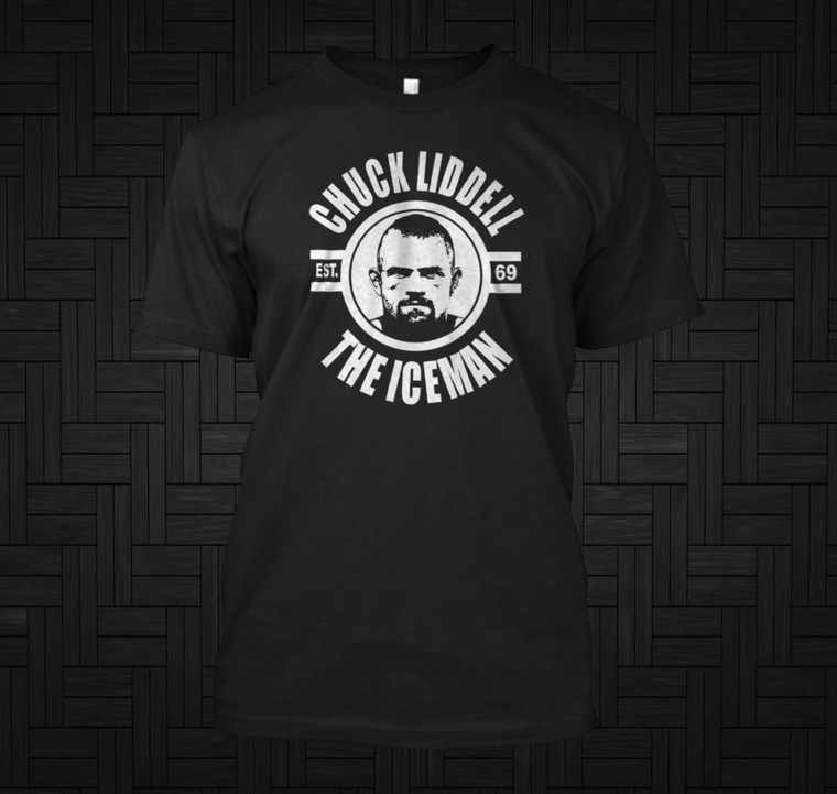 Chuck Liddell Black T-Shirt