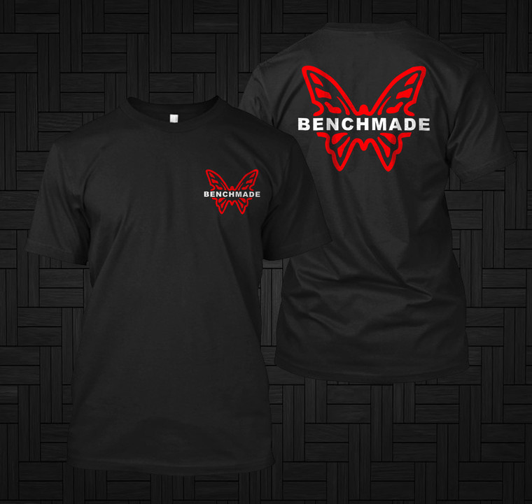 Benchmade Logo Guns Firearms Black T-Shirt