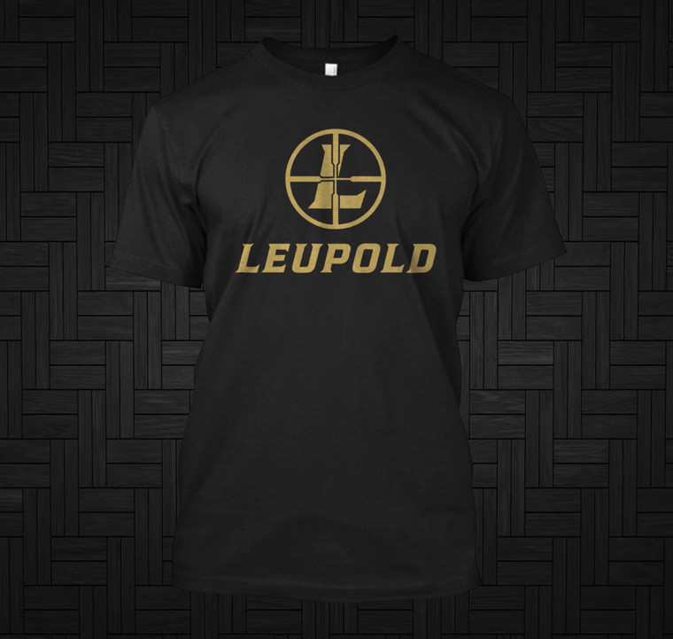 Leupold Optics AR-15 Firearm Rifle Scope Hunting Gun Black T-shirt