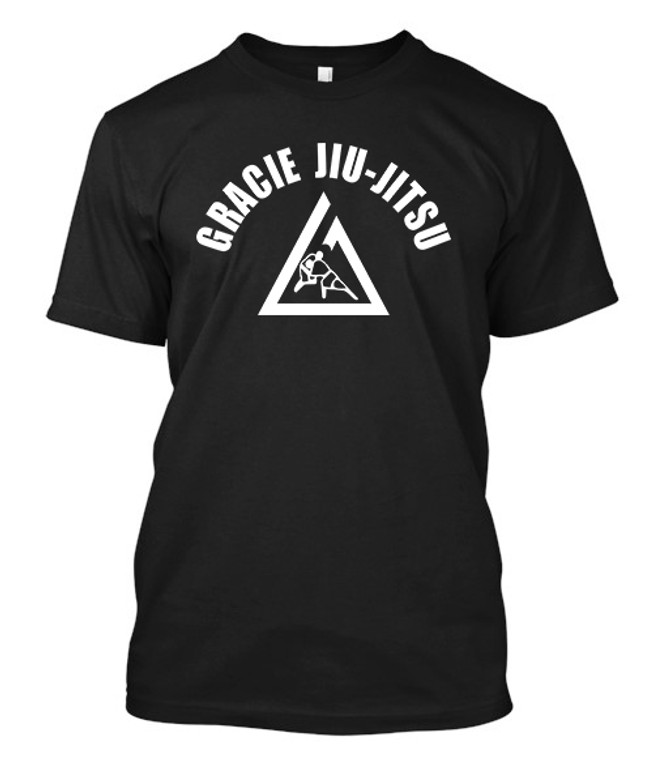 Gracie Jiu Jitsu Black Shirt