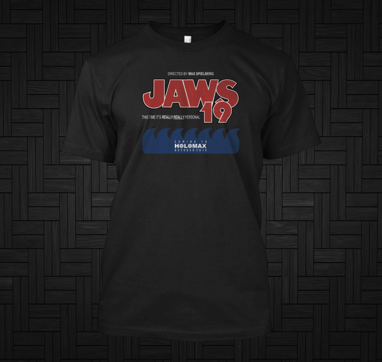 Jaws 19 Black T-Shirt