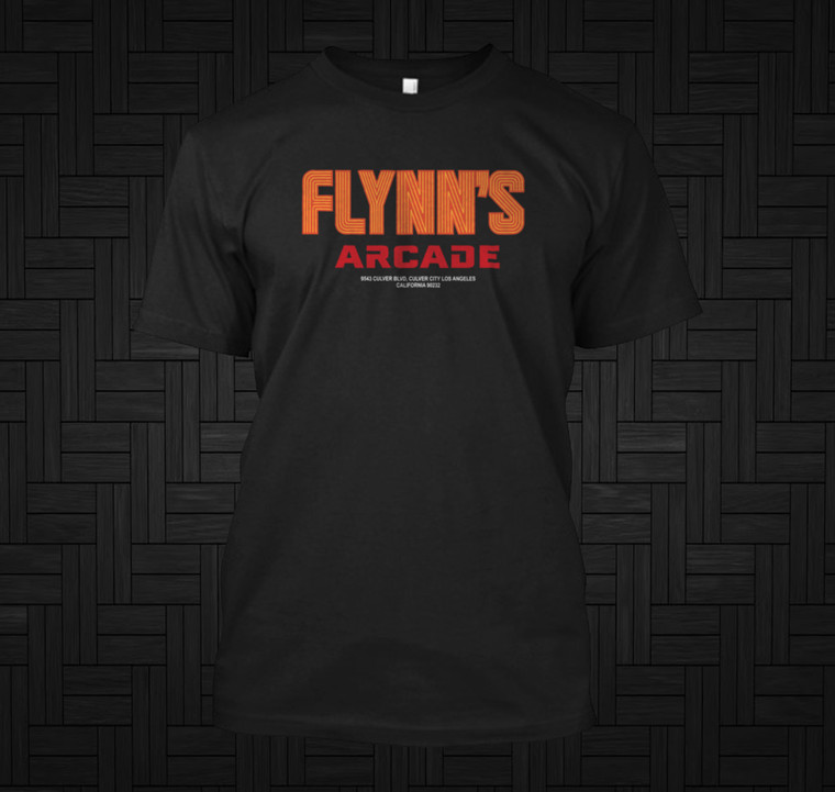 Flynn's Arcade Tron movie Legacy cool retro vintage Black T Shirt