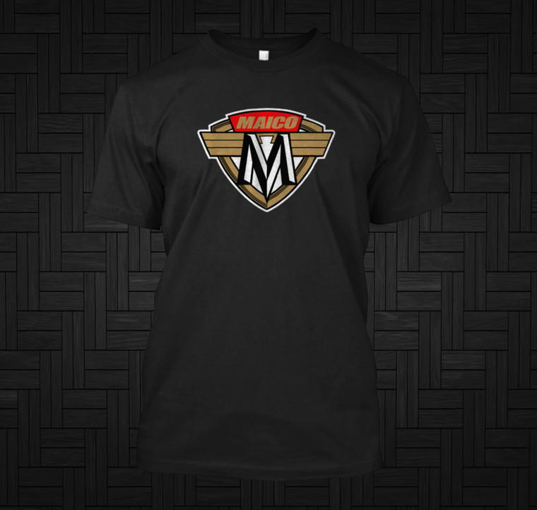 Maico Motorcycle motocross racing vintage Black T-Shirt