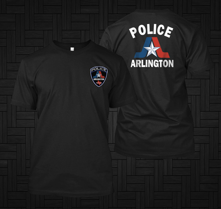Arlington Virginia Police Department United States Special Force Black T-Shirt