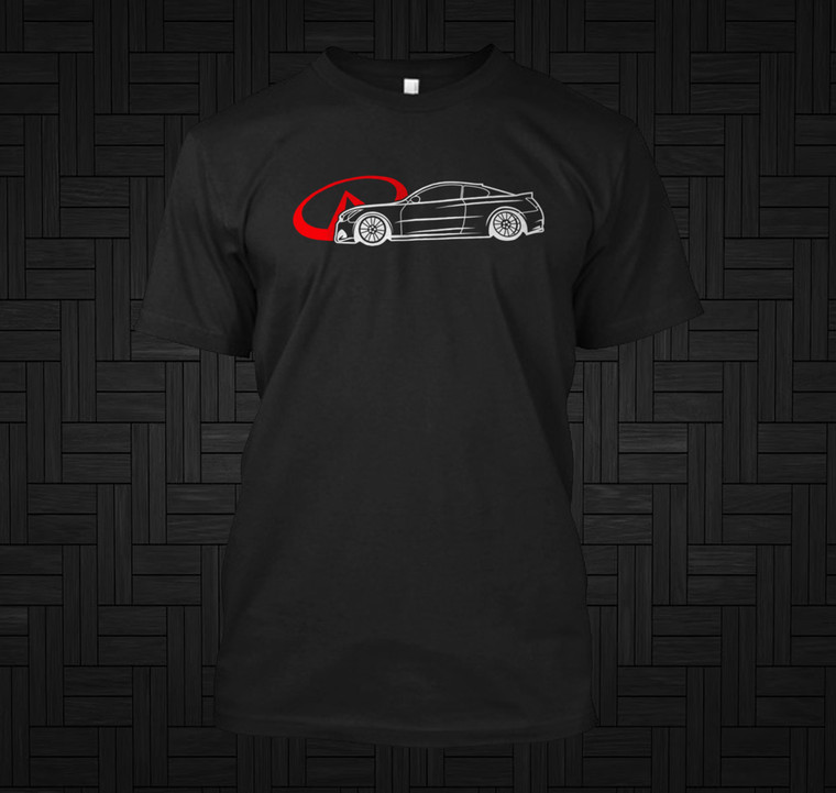 G37 Infiniti Coupe Black T-Shirt