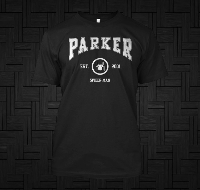 Parker EST 2001 - Black T-Shirt