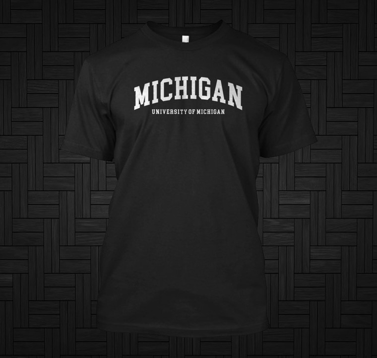 University of Michigan alumni graduation Black T-Shirt