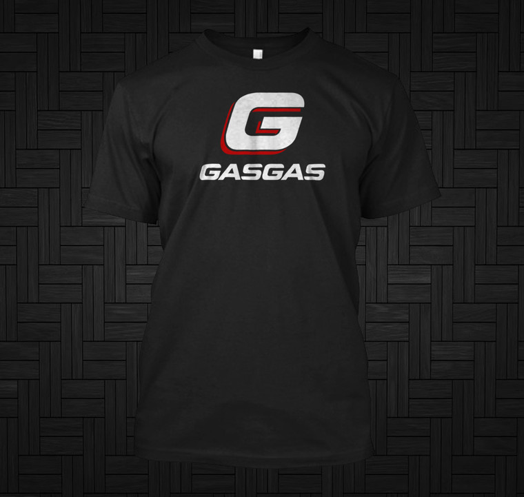 Gas Gas Motorcycle Dirt Bike Enduro Trail Black Shirt