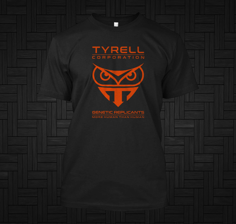 Tyrell Corporation  Fictional Brand Blade Runner Black Shirt