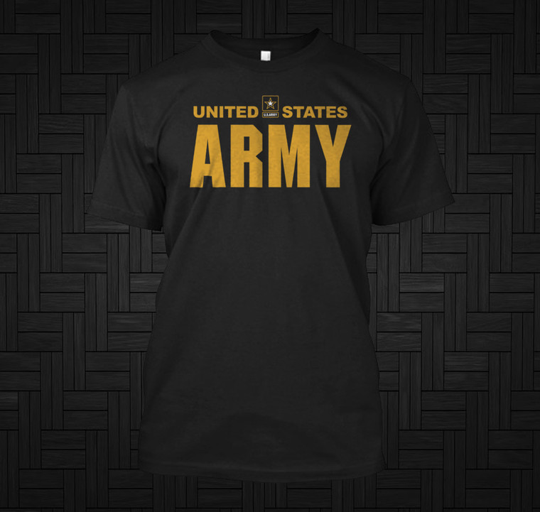 United States Army Black T-Shirt