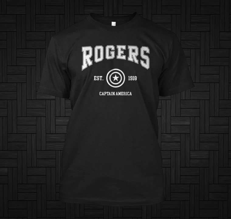 Rogers EST. 1918 Black t-shirt