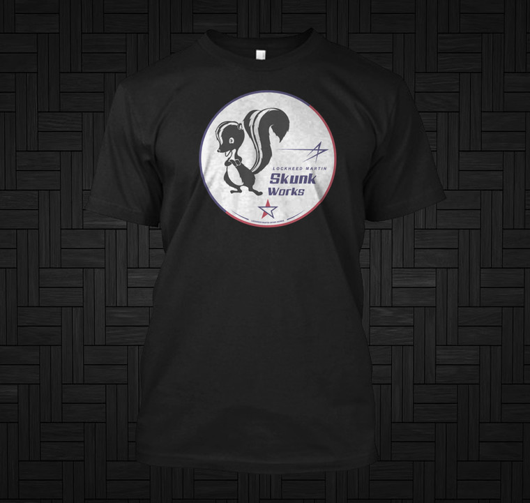 Skunk Works Lockheed Martin Black T-shirt