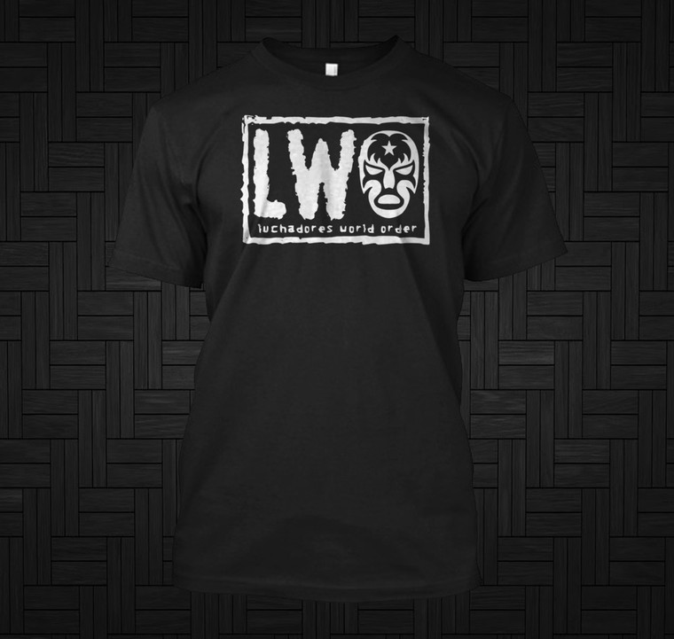 Luchadores World Order Black T-Shirt