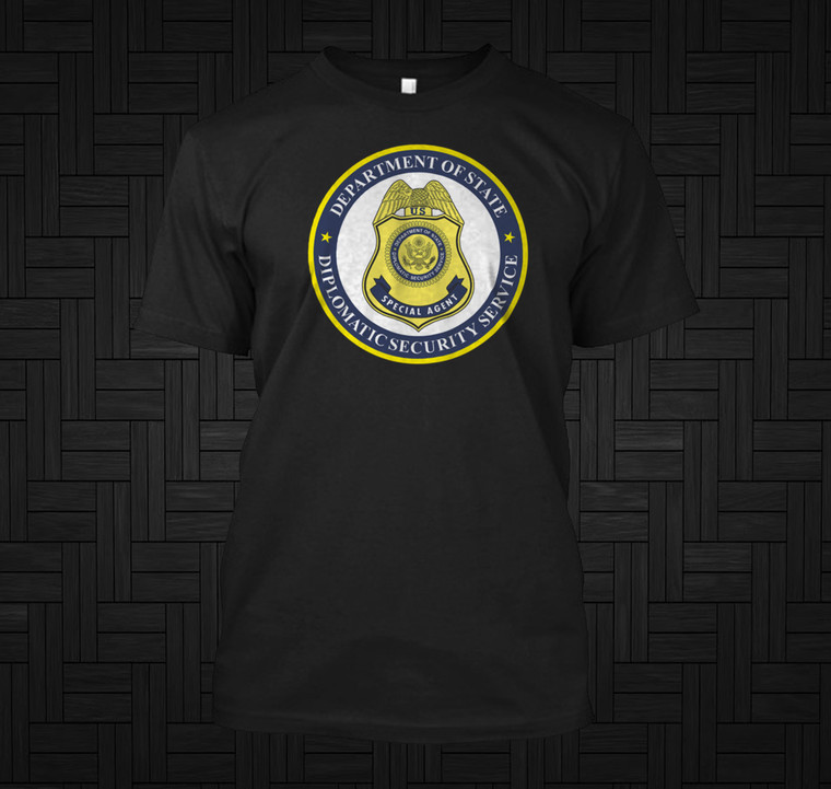 US Department of State Diplomatic Security Service DSS Black Shirt