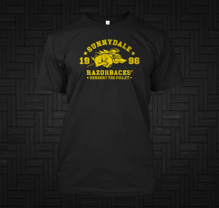 Sunnydale Herbert Black T-Shirt