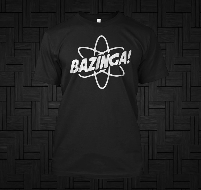 Bazinga Particle Black T-Shirt