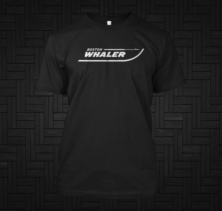 Boston Whaler fishing boat Black t-shirt