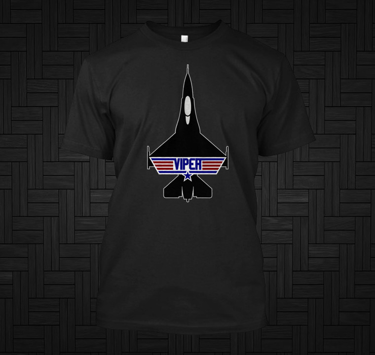 F-16 Viper Black T-Shirt