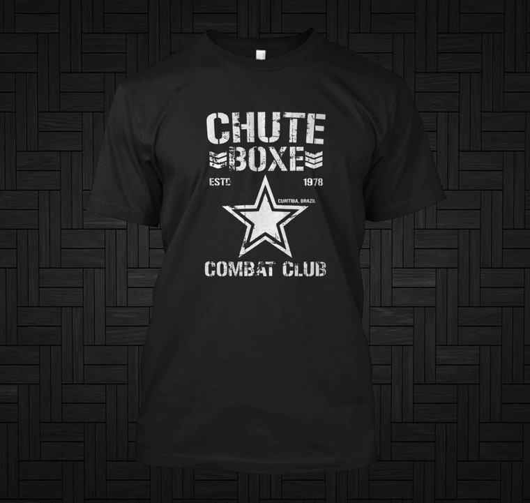 Chute Boxe Combat Club Black T-Shirt