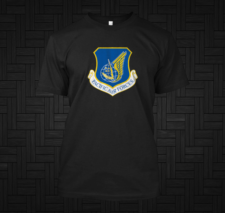 Pacific Air Forces PACAF Black T-Shirt