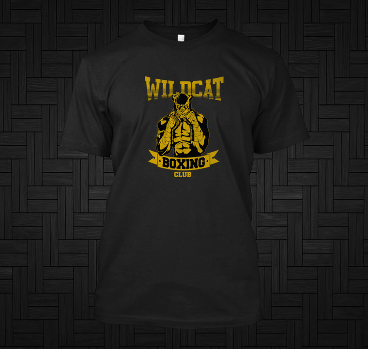 Wildcat's Boxing Club Black T-Shirt