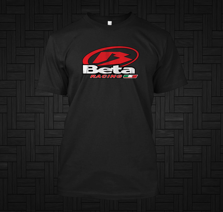 Beta Racing Motorcycle Logo Black T-shirt