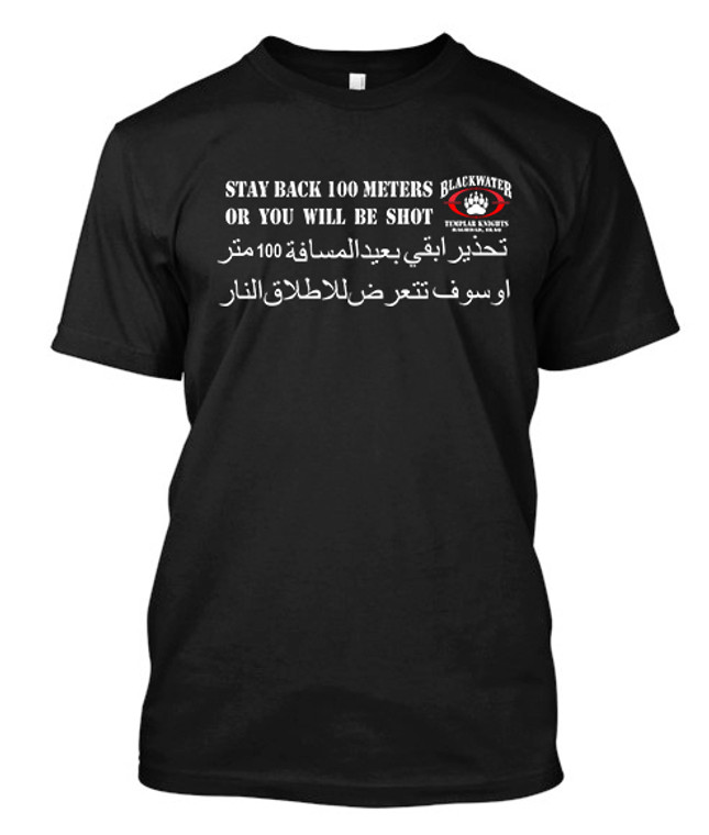 Blackwater 100 Black T Shirt