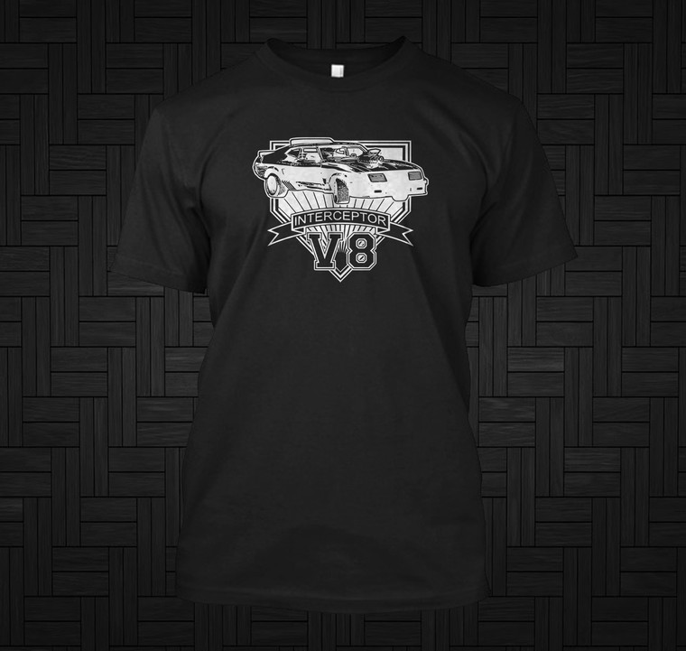 Mad Max V8 Interceptor Black T-Shirt