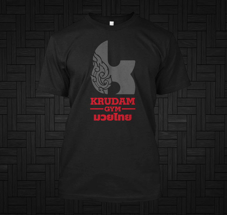 Krudam Gym Black T-Shirt