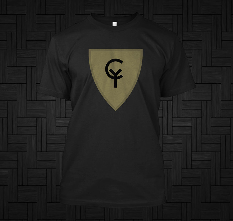 38th Infantry Division Black T-Shirt