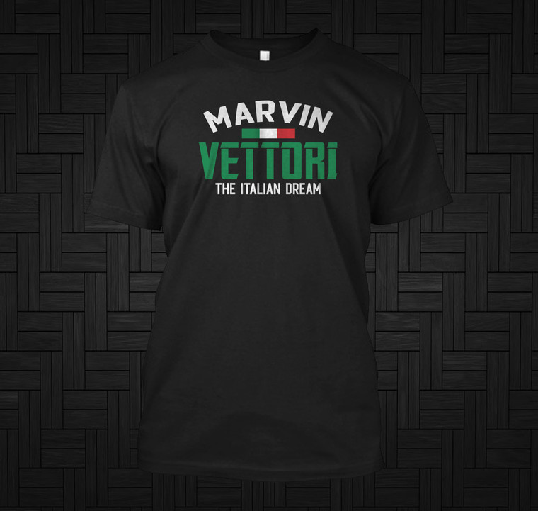 Marvin Vettori The Italian Dream MMA Black T-Shirt