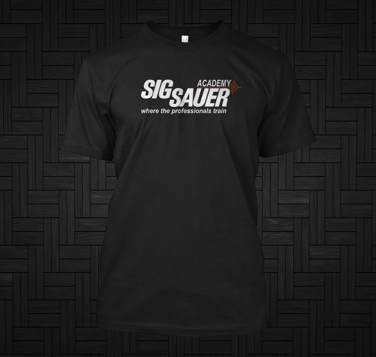 Sig Sauer academy logo Black T-shirt