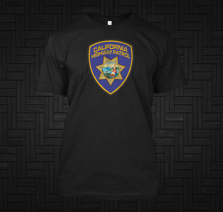 California Highway Patrol Black T-Shirt