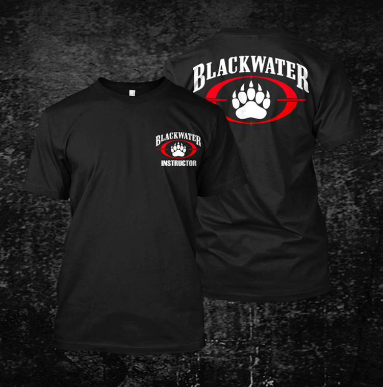 Blackwater Logo Black T-shirt