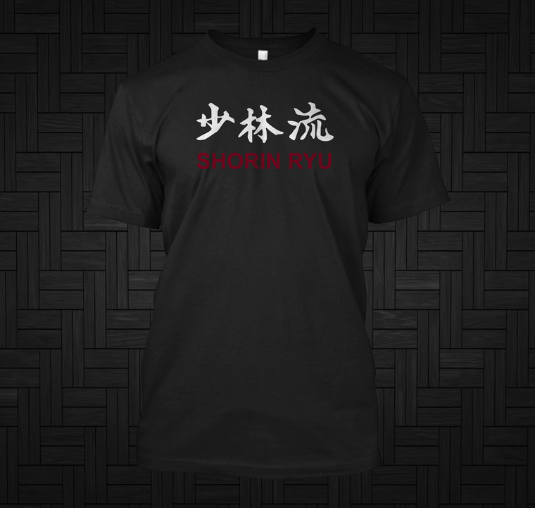 Shorin Ryu Karate Black T-Shirt