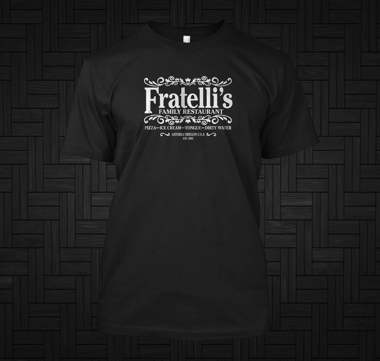 Fratelli's Family Restaurant Black T-Shirt