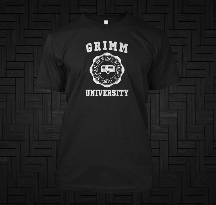 Grimm University Black T-Shirt