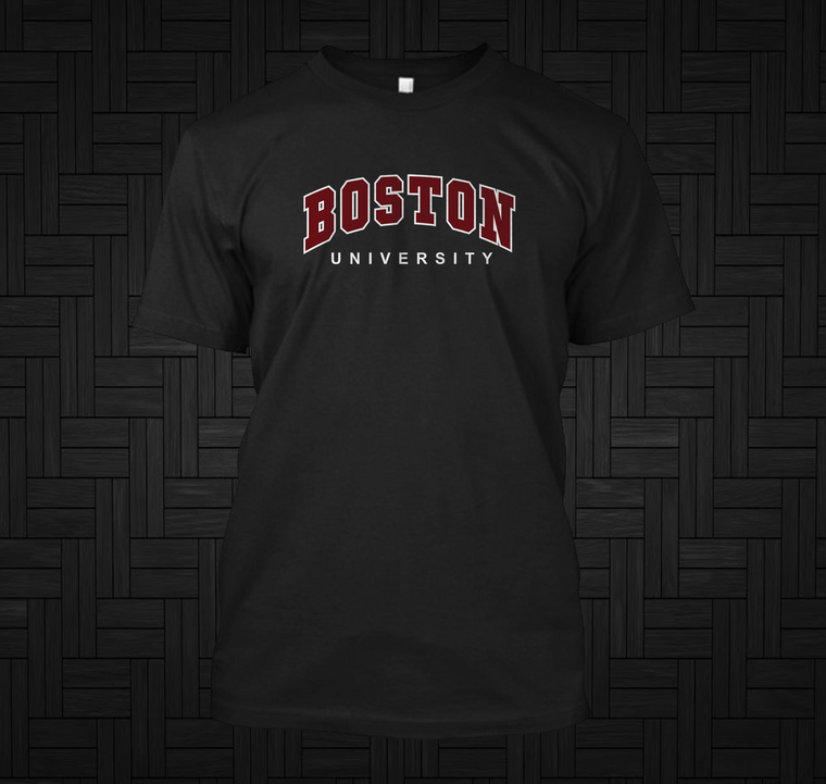 Boston University Black T-Shirt